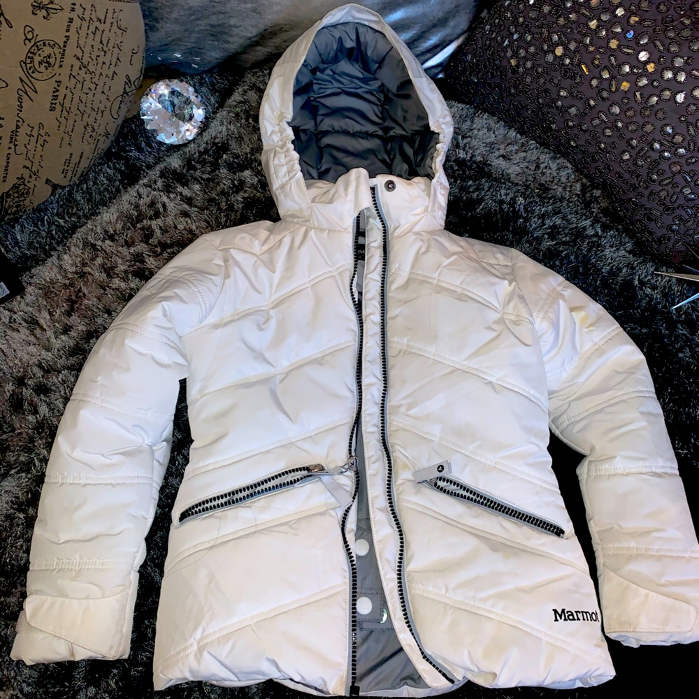 Snow White Marmot Coat